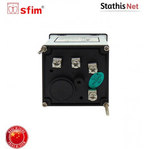 Όργανο πίνακος συνημιτόμετρο αναλογικό AC 72x72mm 0.5-1-0.5 SF-72 SFIM