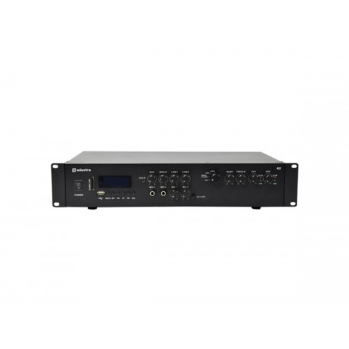 Ενισχυτής Stereo 230VAC 240W 2x200w 2xMIC/LINE/USB/FM/Bluetooth A2 953.402UK Adastra