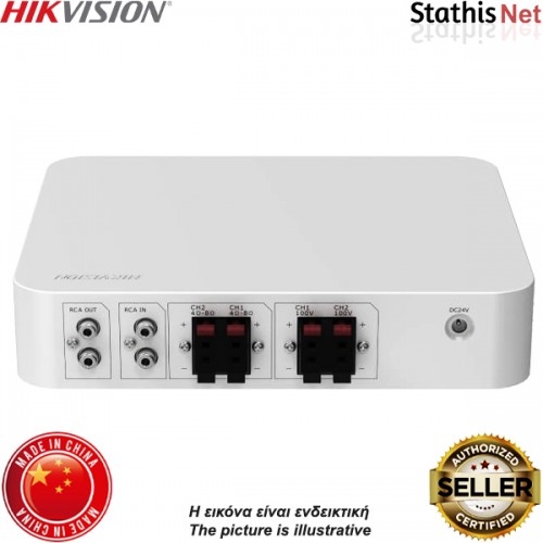 Μικροφωνικός ενισχυτής 60W 4V/8V/100V 1 x MIC/USB/Bluetooth DS-QAE0A60G1-VB Hikvision