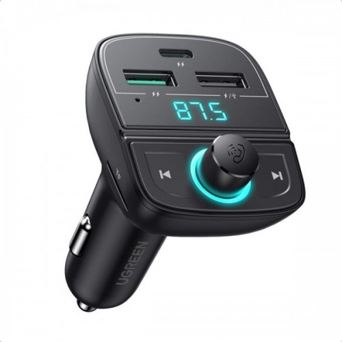 Car FM transmitter Bluetooth PD3.0/QC3.0 5V 3A/ 9V 2.22A/ 12V 1.67A CD229 80910 Ugreen