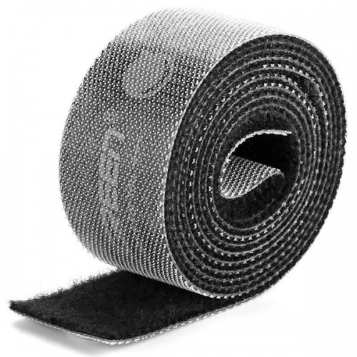 Ταινία σύνδεσης velcro 20mm x 2m μαύρη LP124 40354 Ugreen