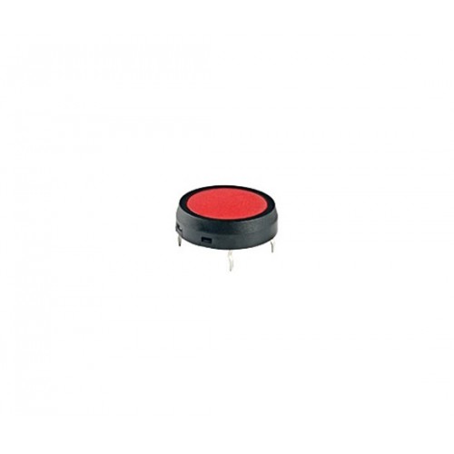 Tact switch Ø17.7x3mm 2pin 300 gf SPST-NO κόκκινο JF15CP2C Nkk