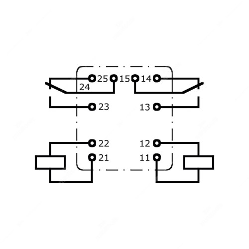 Relay mini 12V DC 30A 2pin V23084-C2001-A303 DC12V Auto TYCO